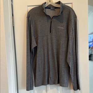 Columbia Gray Quarter-Zip Pullover